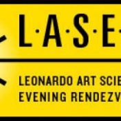LASER (Leonardo Art Science Evening Rendezvous) logo. 