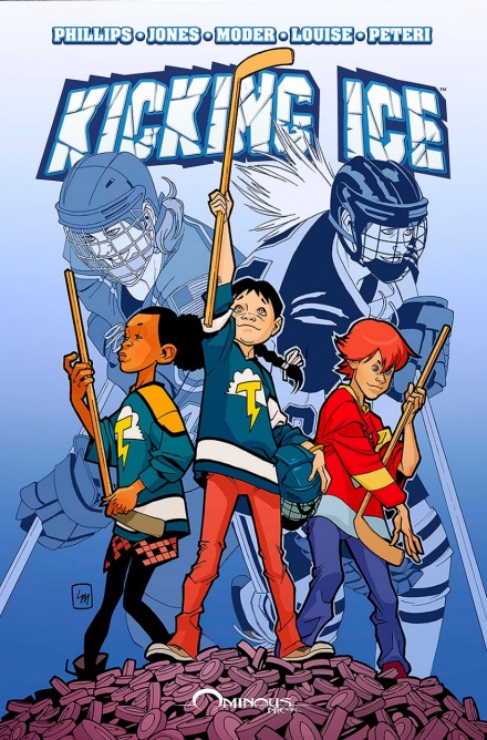 Zoom image: An earlier cover of “Kicking Ice.” 