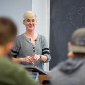 Steph Phillips teaching class. 