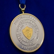 SUNY Distinguished Professor medal. 