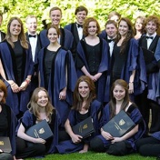 The Choir of Gonville & Caius College at the University of Cambridge, one of the U.K.&rsquo;s leading collegiate choirs. 