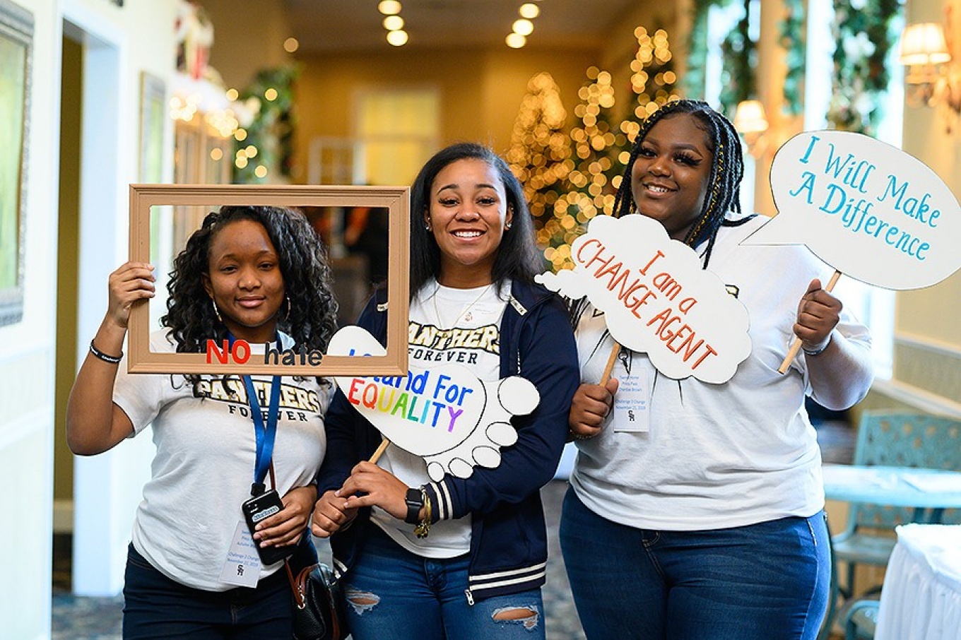 Area high school students participated in the annual Challenge 2 Change summit. 