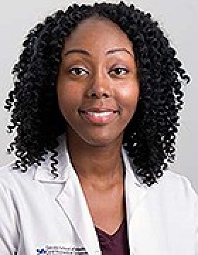 Ashley Jeanlus , obstetrics and gynecology medical resident. 