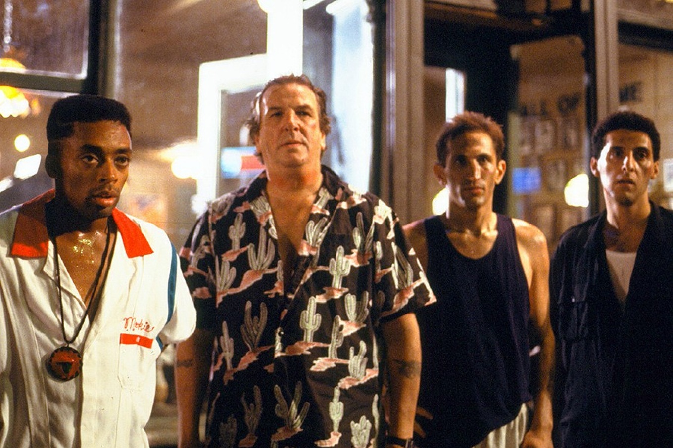 Scene from "Do the Right Thing," 1989.