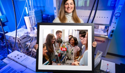 Zoom image: Danielle Lewis.&nbsp;Can Men Faculty Allies Help Improve the Representation of Women in STEM? 