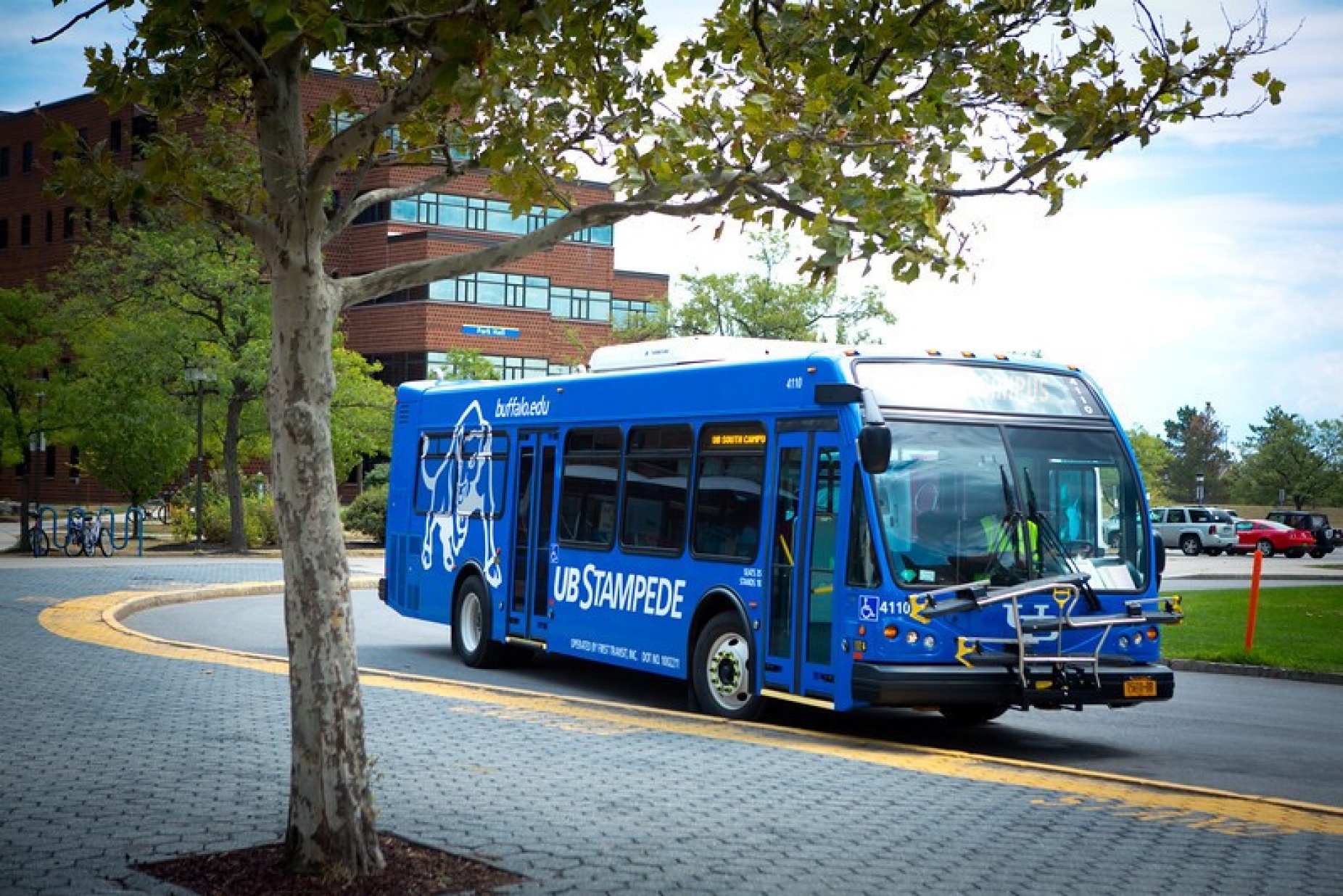 UB Stampede bus. 