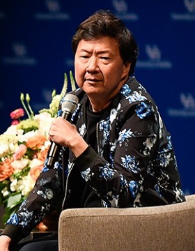 Ken Jeong during his Distinguished Speakers Series lecture,. 