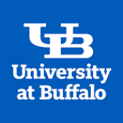 University at Buffalo interlocking UB logo. 