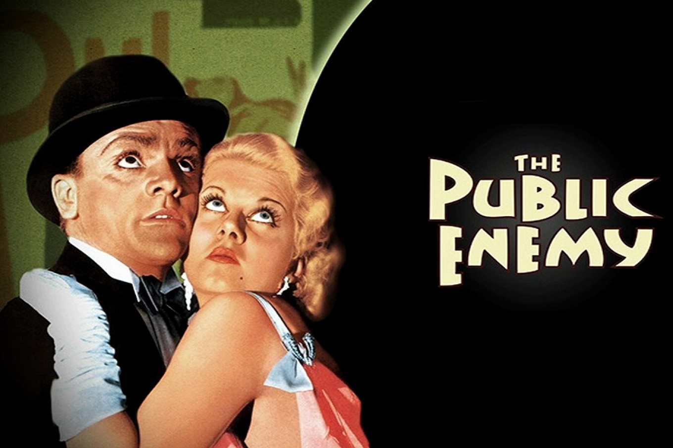 Promotional graphic for "The Public Enemy.". 
