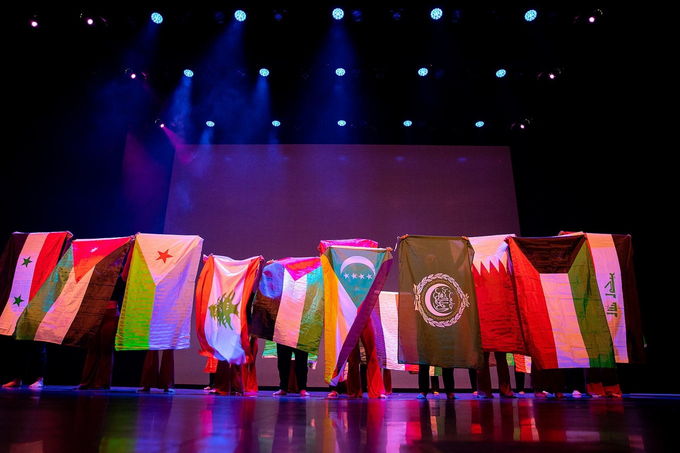 UB International Fiesta, Organization of Arab Students (OAS) performance, March 2022. 