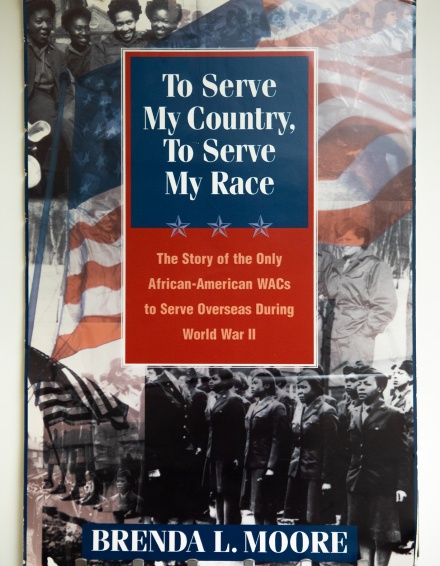Cover of Brenda Moore's book "To Serve My Country, To Serve My Race". 