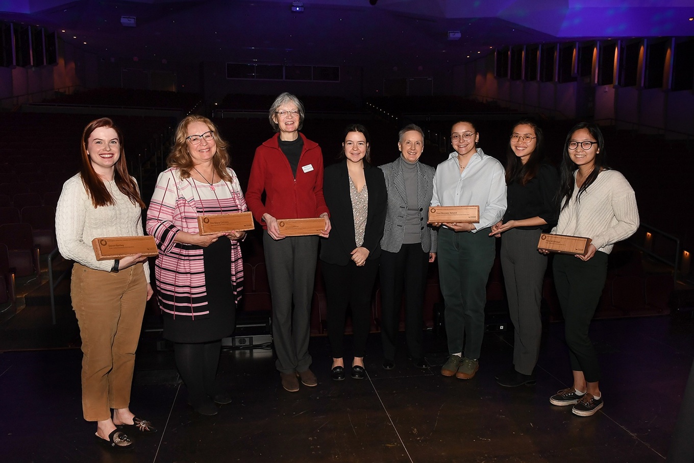 Group photo of the SLICE award winners. 