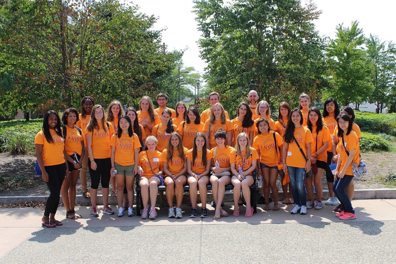 Group photo of the 1st WiSE cohort. 