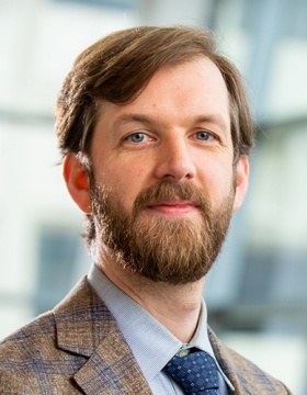 Ryan Muldoon, associate professor of philosophy. Photo: Douglas Levere. 