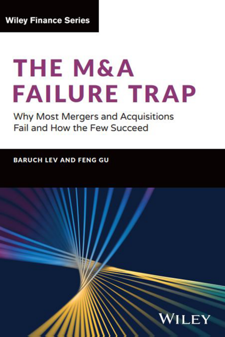 Book cover: The M&A Failure Trap. 
