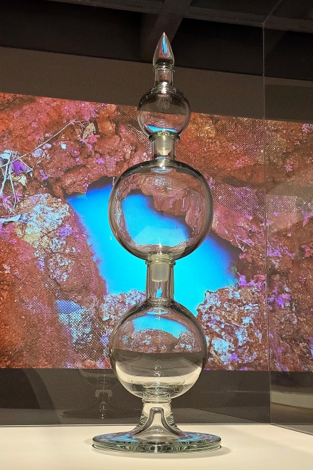 Bukang Liwayway (blown glass made with Museum of Glass) and “Makahiya” (film still). 2024. 